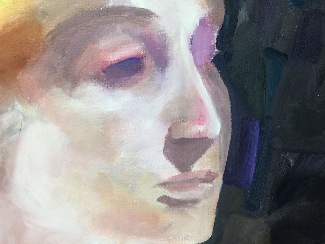 A painting titled 'Eternal by Ryan Louder' by Ryan Louder