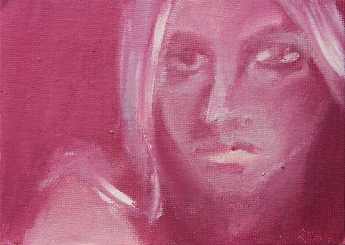 A painting titled 'Ulterior Motive by Ryan Louder' by Ryan Louder
