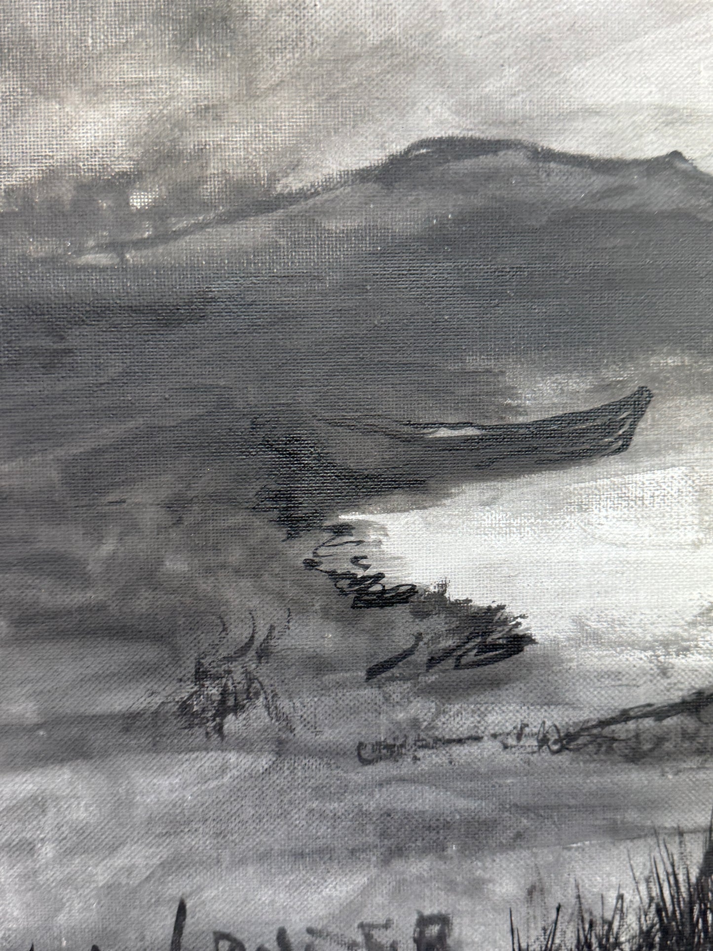 A painting titled 'Lost by Ryan Louder' by Ryan Louder