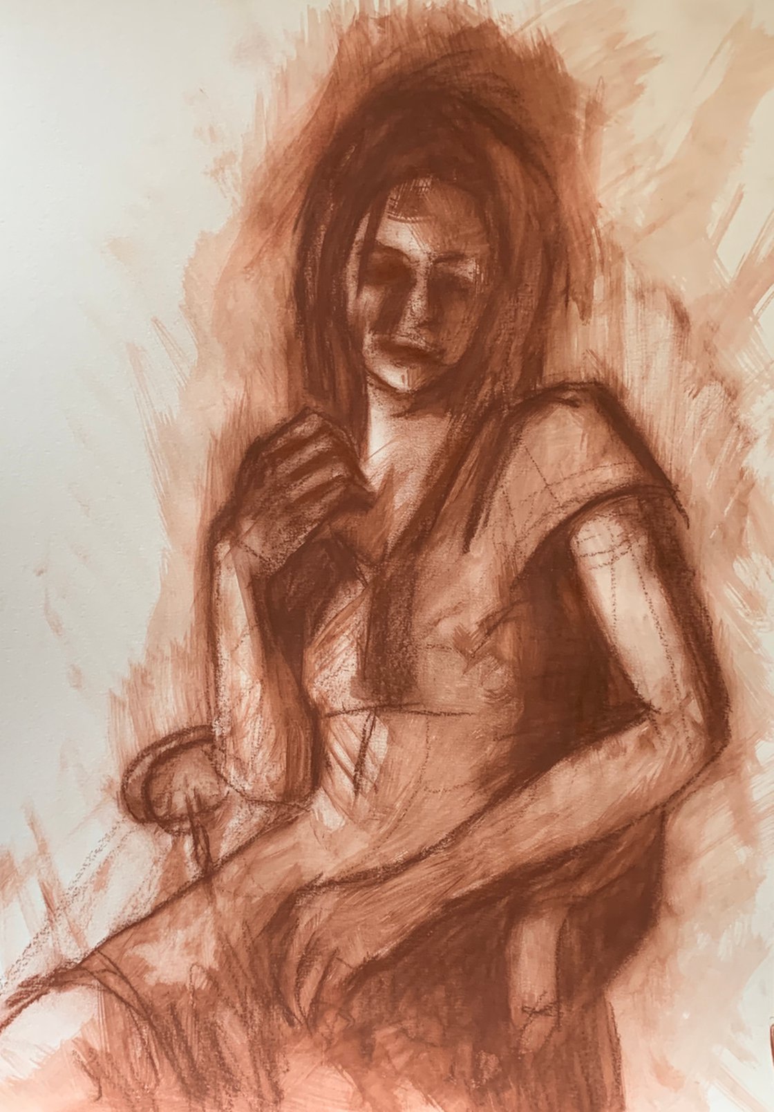 Study of Katrina 2 - by Ryan Louder