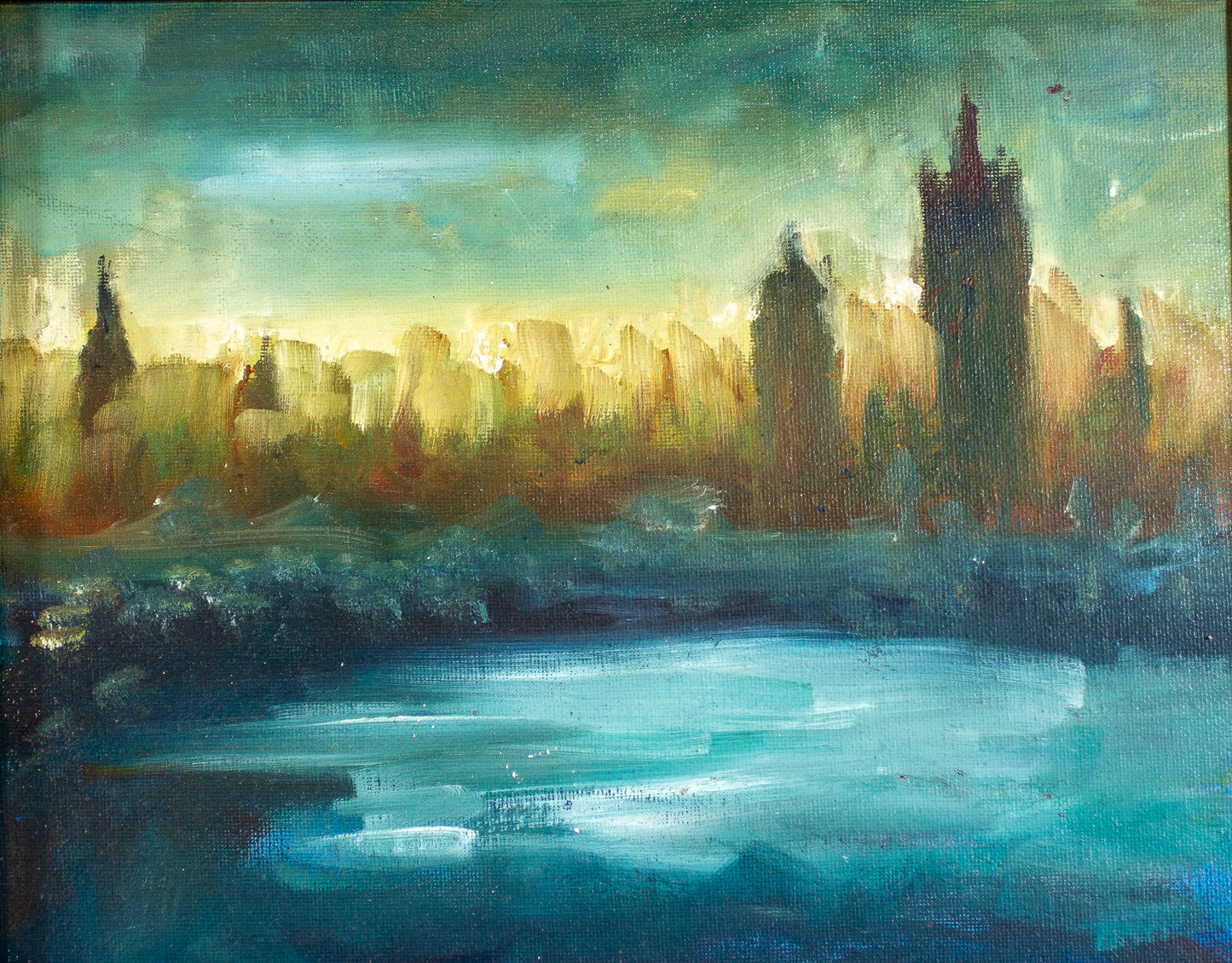 A painting titled 'London' by London Paintings