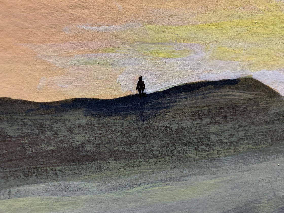 A painting titled 'A Walk In Africa by Ryan Louder' by Ryan Louder