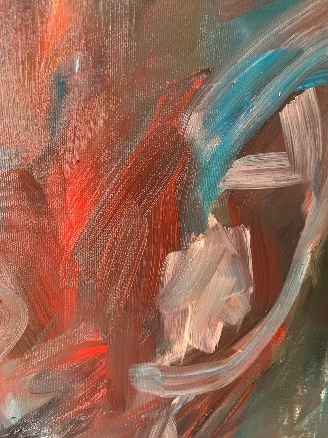 A painting titled 'Moulin Rouge by Ryan Louder' by Ryan Louder