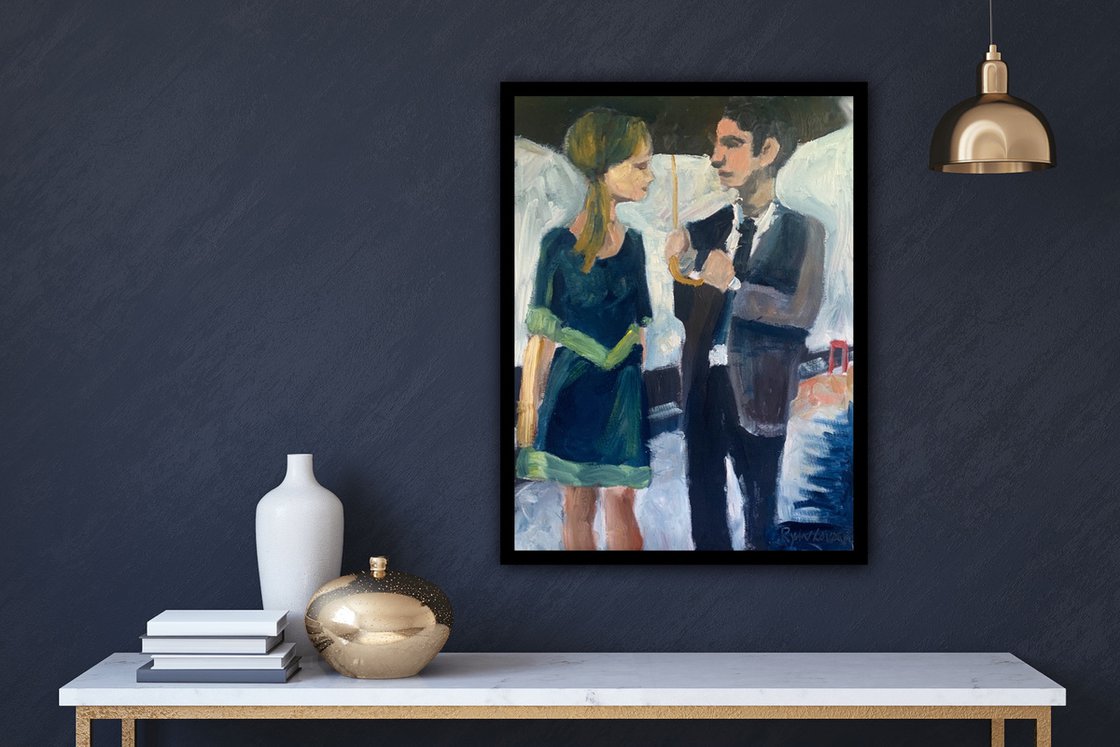 Under The Umbrella by Ryan Louder - Sold