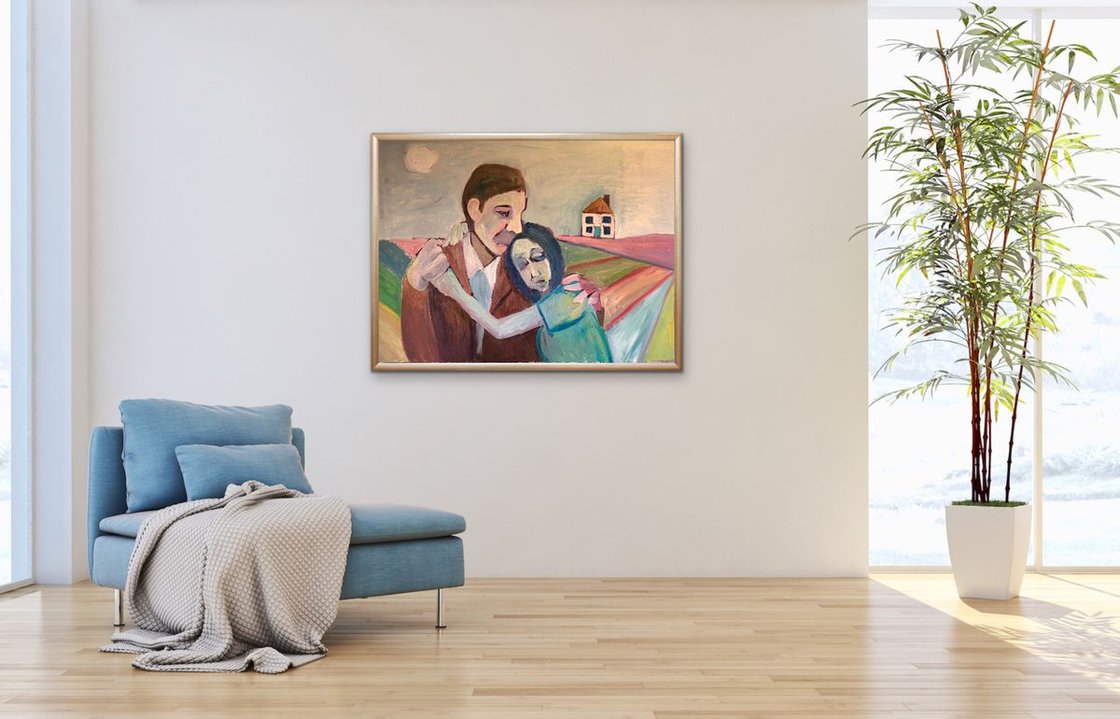 Lean On Me by Ryan Louder - Sold