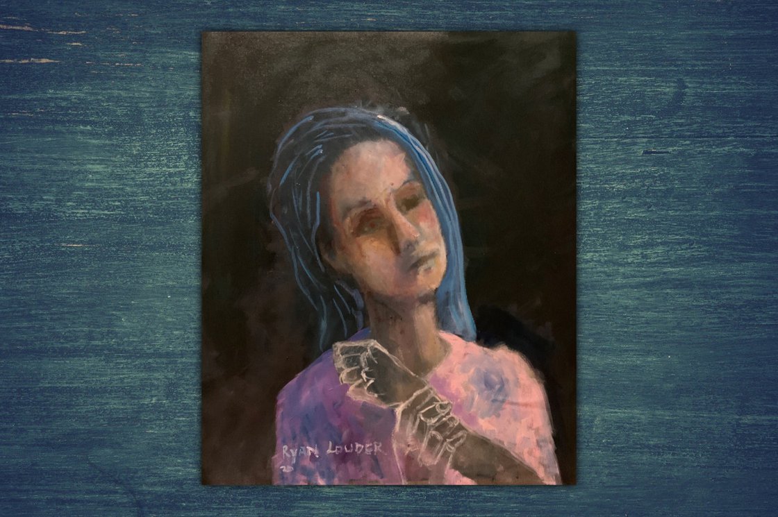 Checking For A Pulse by Ryan Louder - Sold