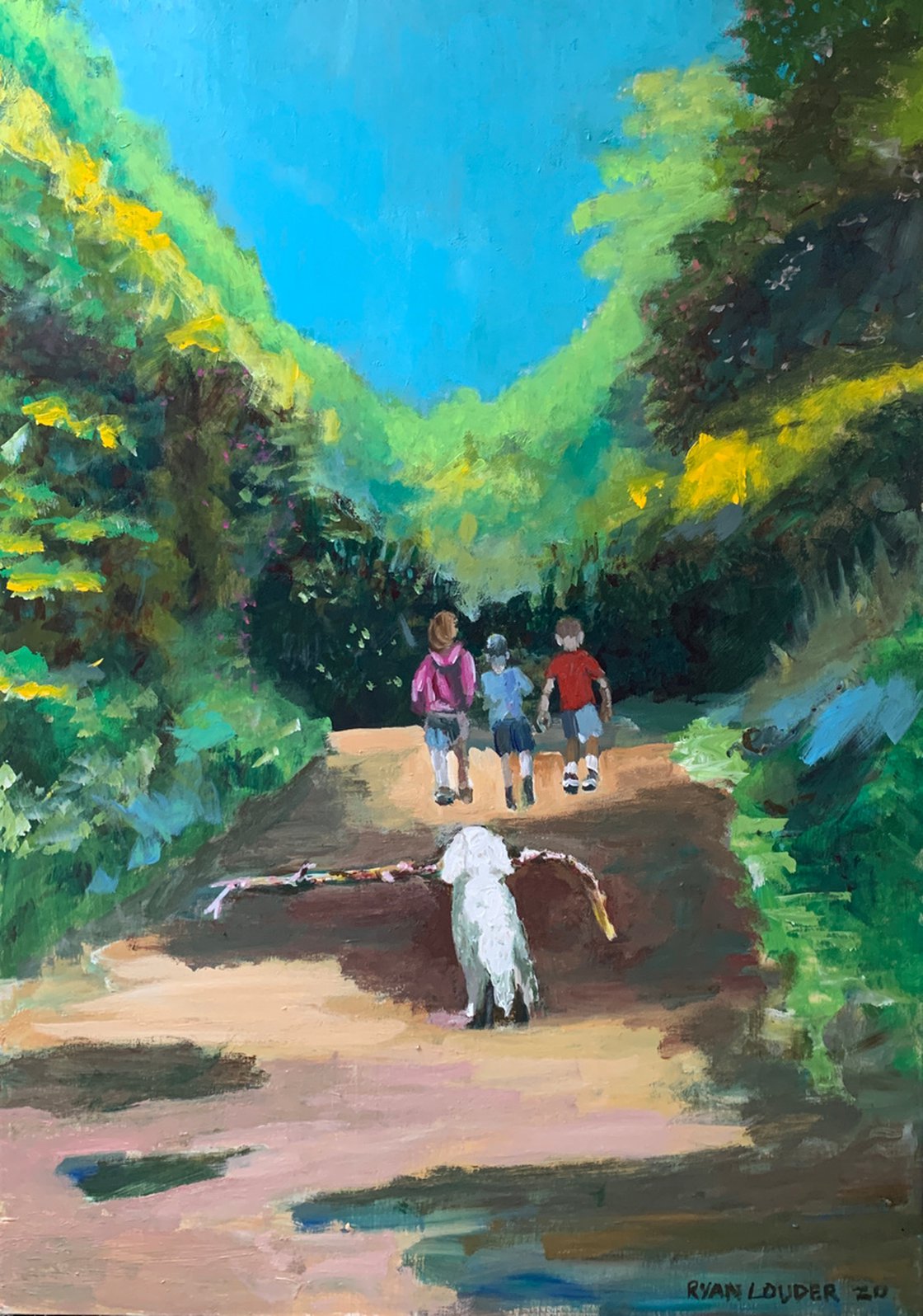 Dogged Determination by Ryan Louder - Sold