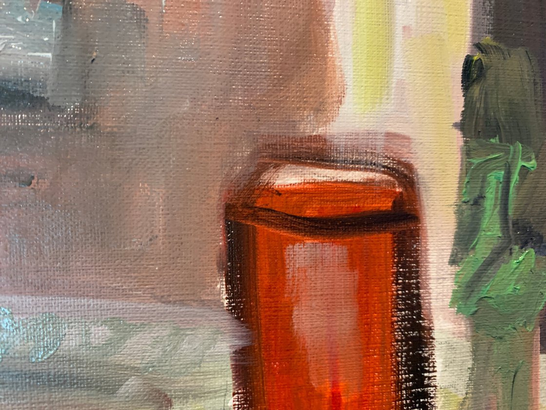 A painting titled 'The Letter Box by Ryan Louder' by Ryan Louder