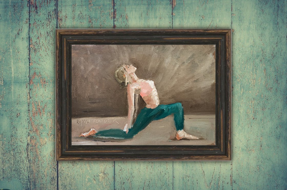Yoga by Ryan Louder - Sold