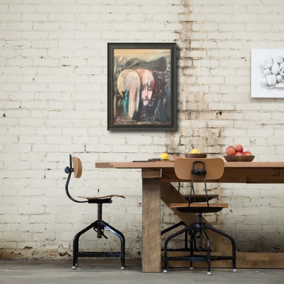 A painting titled 'In The Age Of Anxiety by Ryan Louder' by Ryan Louder