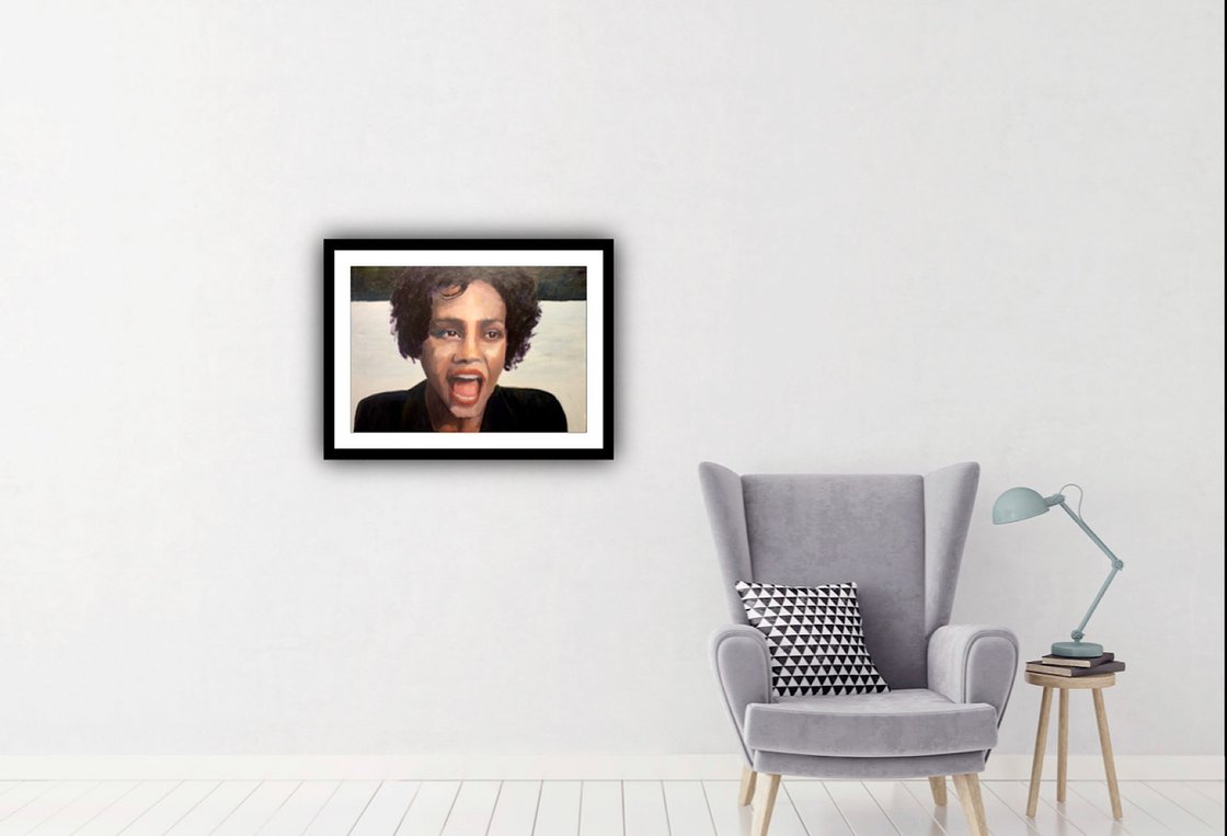 A painting titled 'I Will Always Love You by Ryan Louder' by Ryan Louder