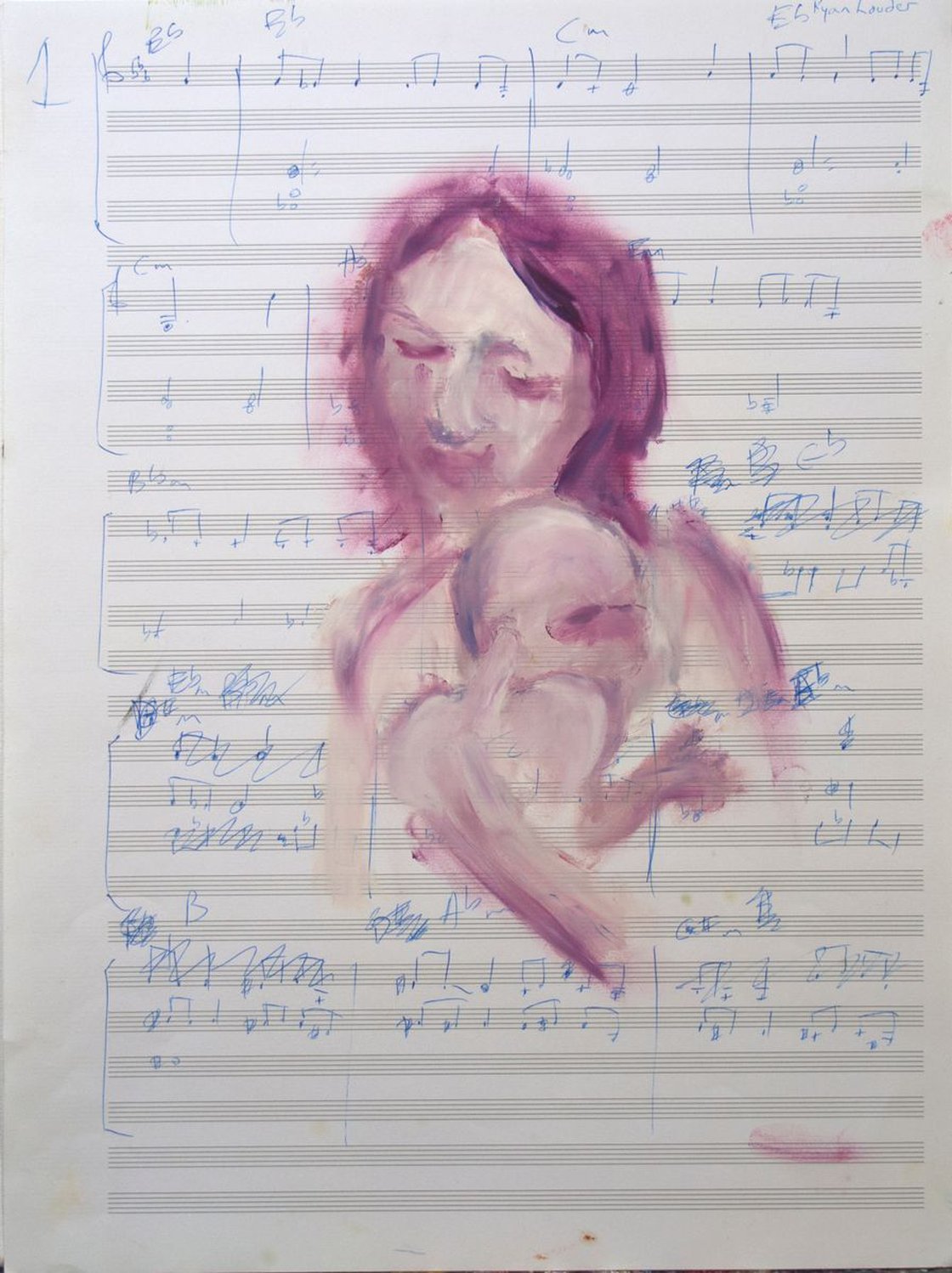 Lullaby by Ryan Louder - Sold