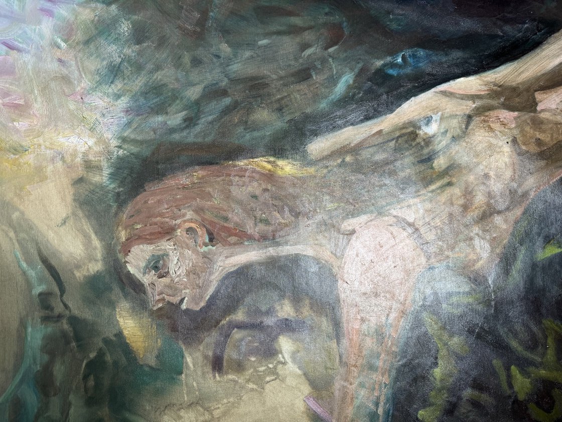 A painting titled 'Before The Fall by Ryan Louder' by Ryan Louder