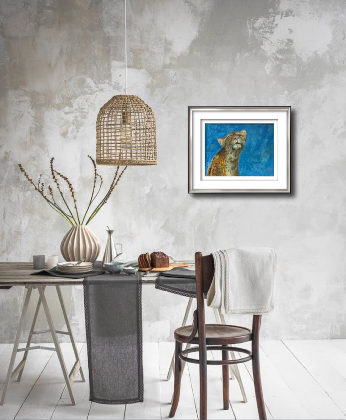 Leopard by Ryan Louder - Sold