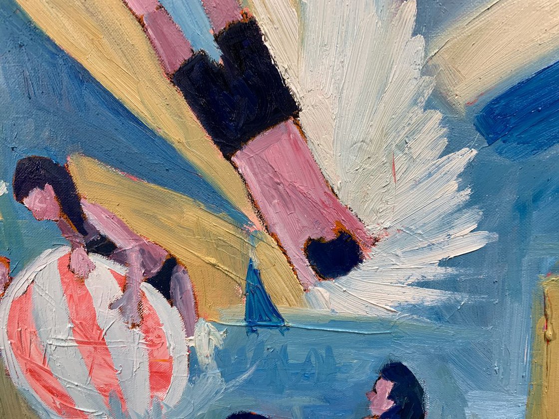 Beach Life by Ryan Louder - Sold