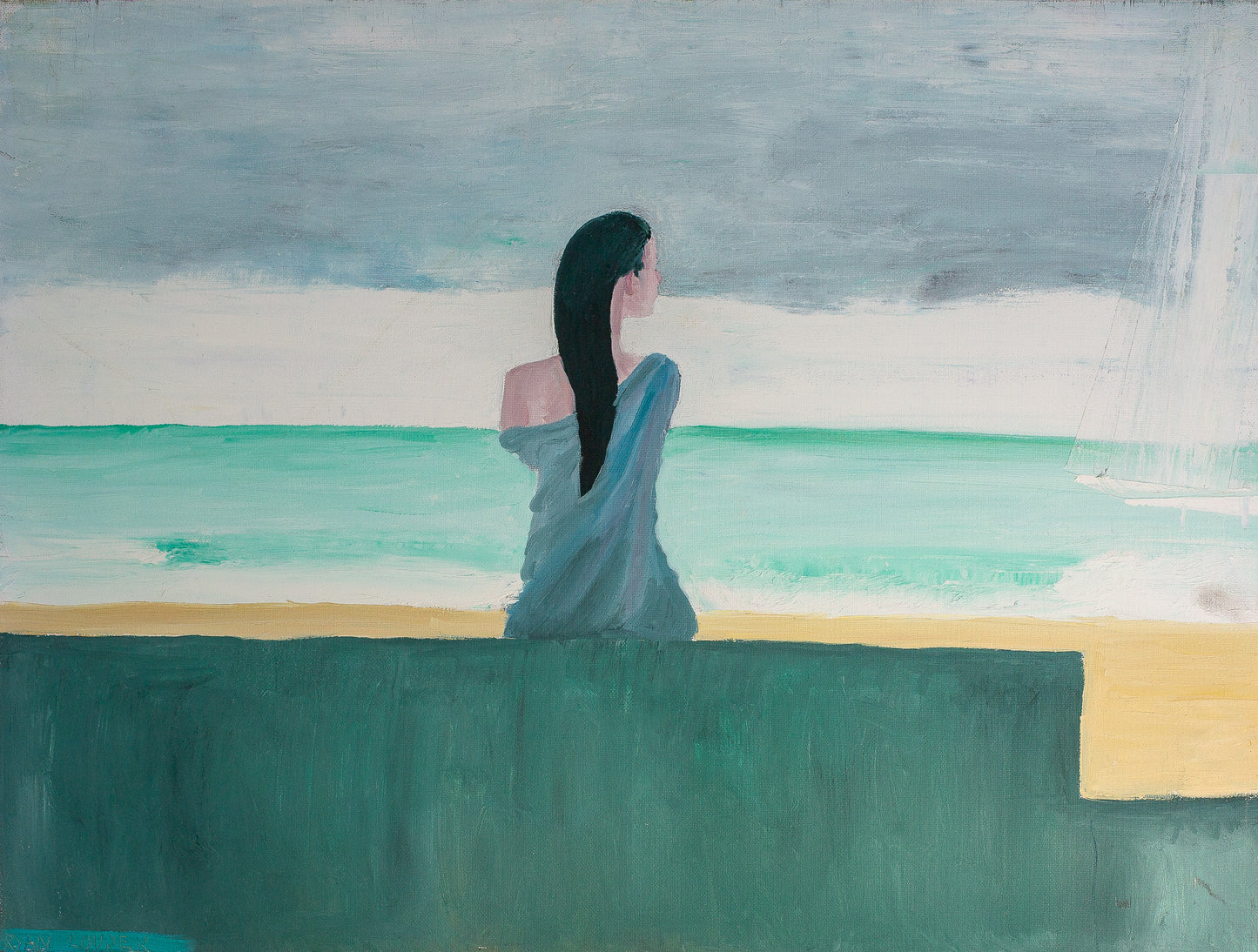 A painting titled 'Time' by London Paintings