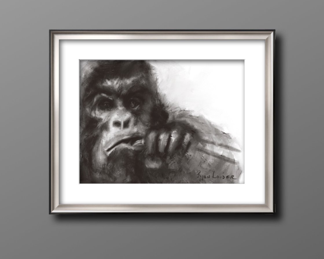 Gorilla - Lunchtime by Ryan Louder
