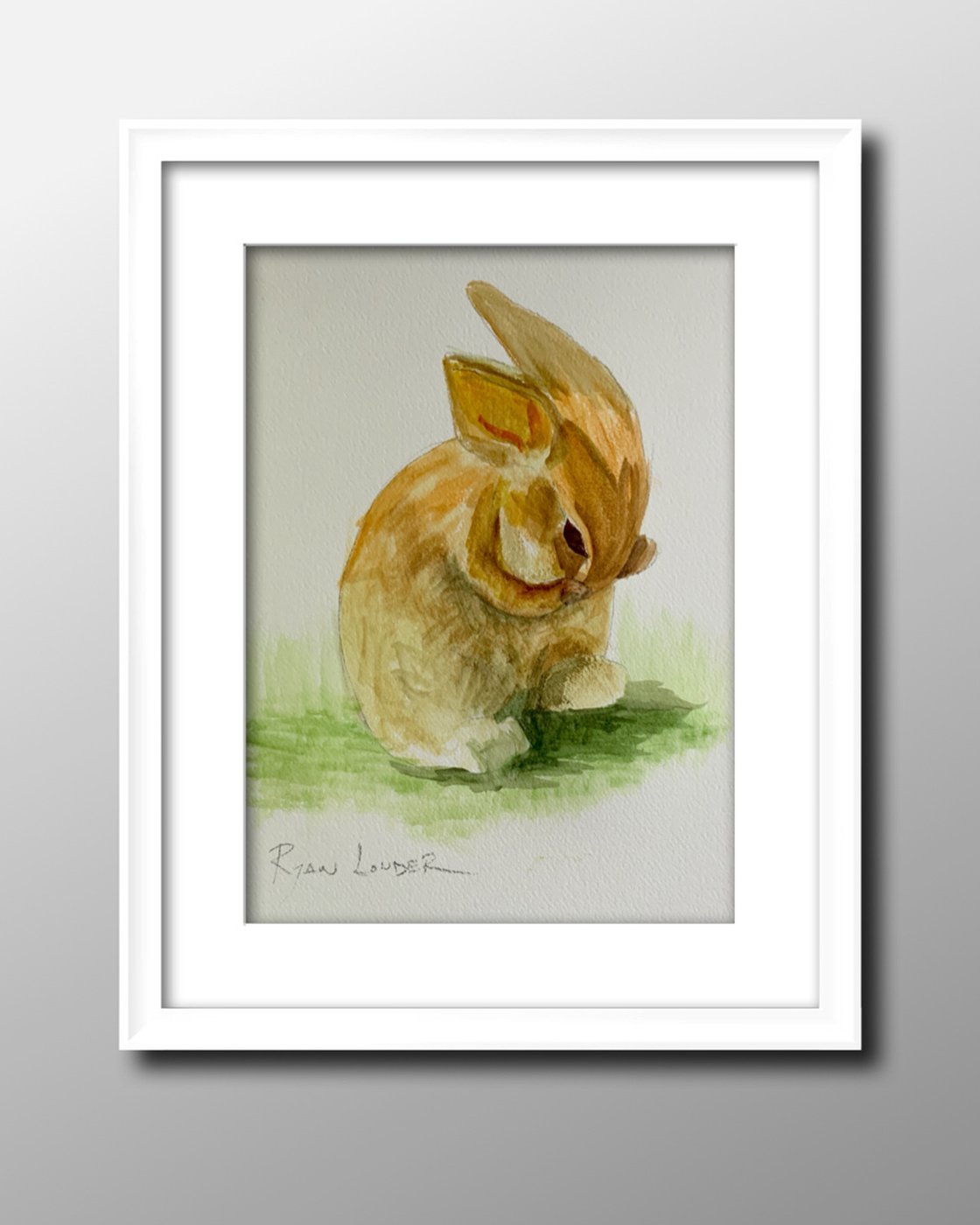 Bunny In The Sun by Ryan Louder