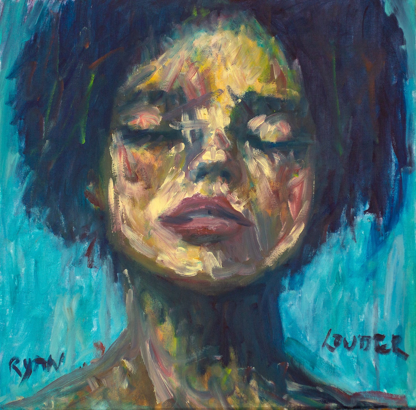 A painting titled 'Resolve (original sold)' by London Paintings