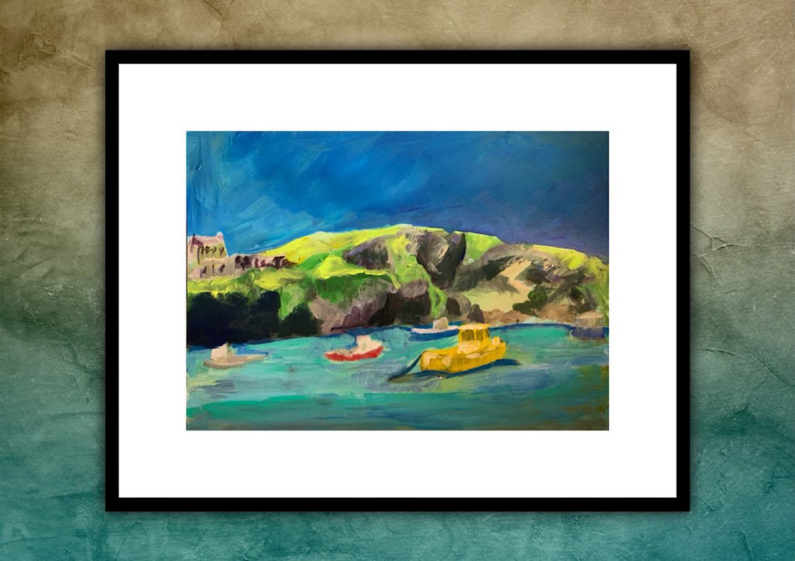 Cornwall Coast by Ryan Louder - Sold
