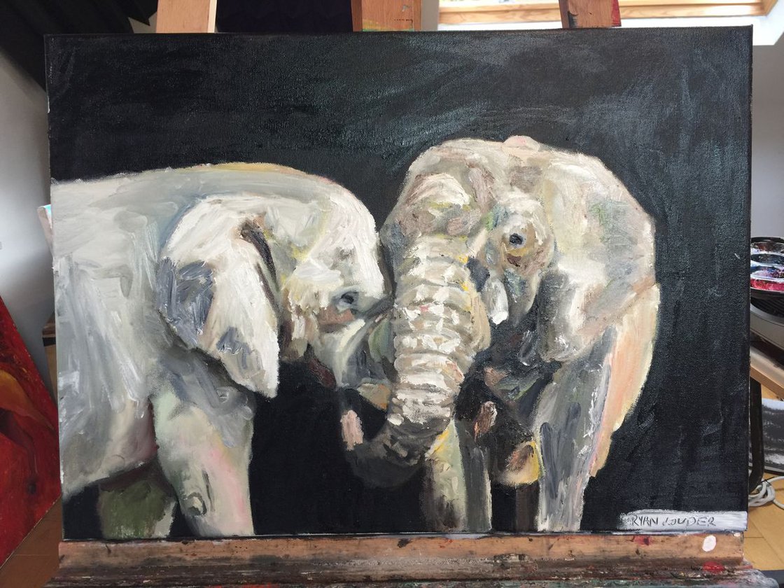 Meaning Of Life by Ryan Louder - Sold