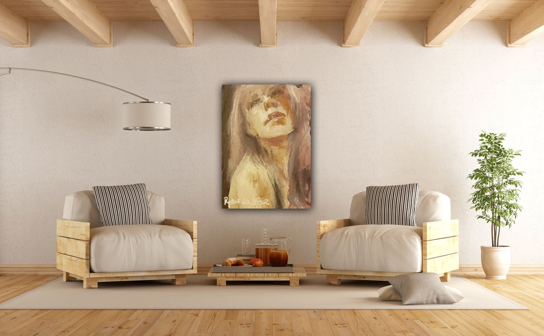 A painting titled 'The Perfect Night by Ryan Louder' by Ryan Louder