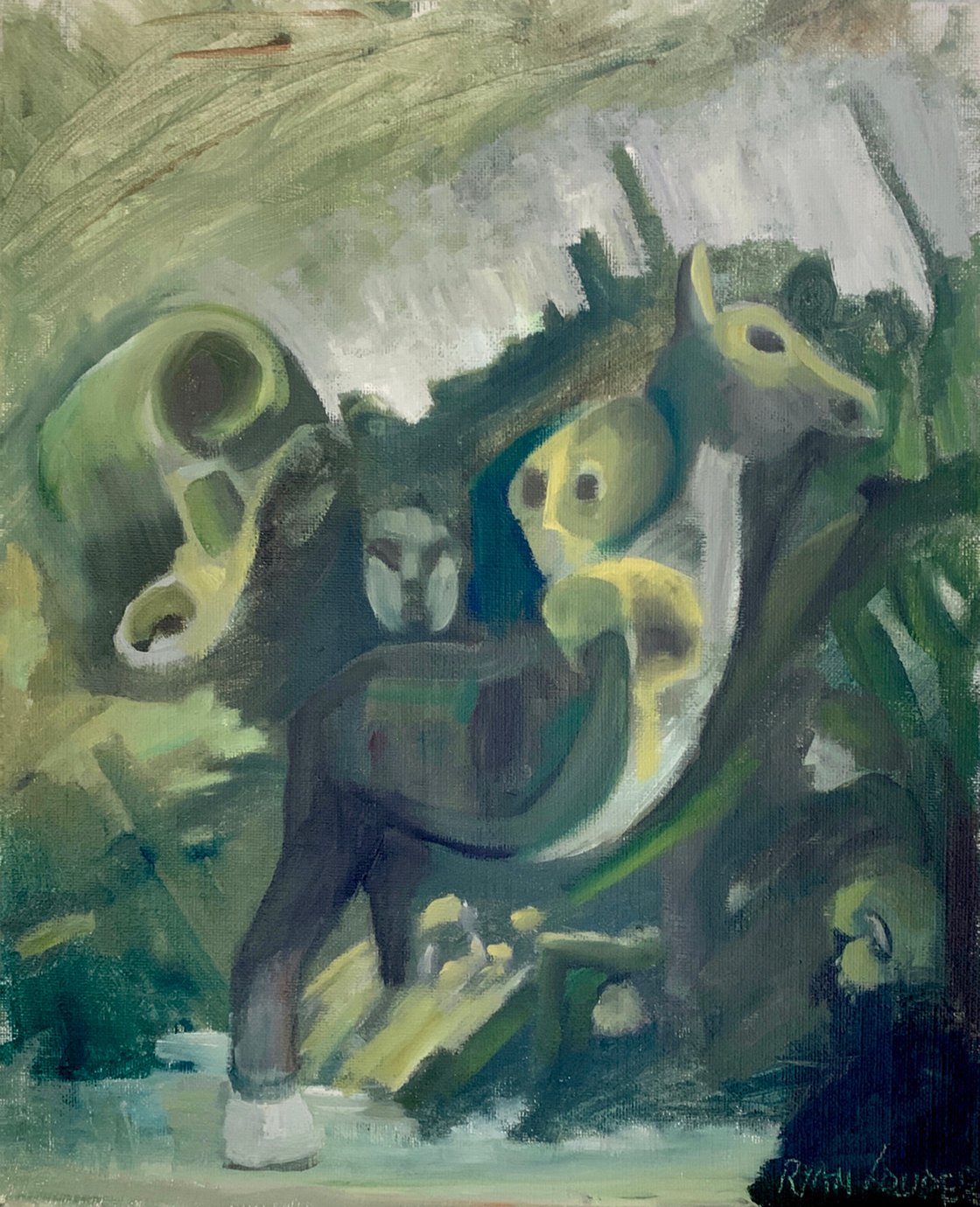 Green Horse by Ryan Louder