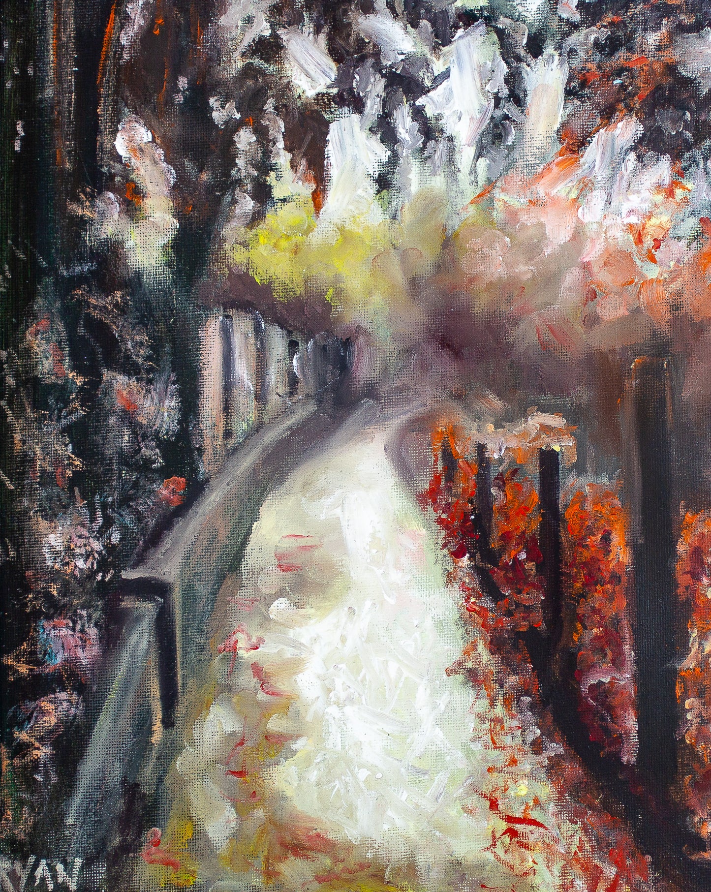 A painting titled 'To The Park' by London Paintings