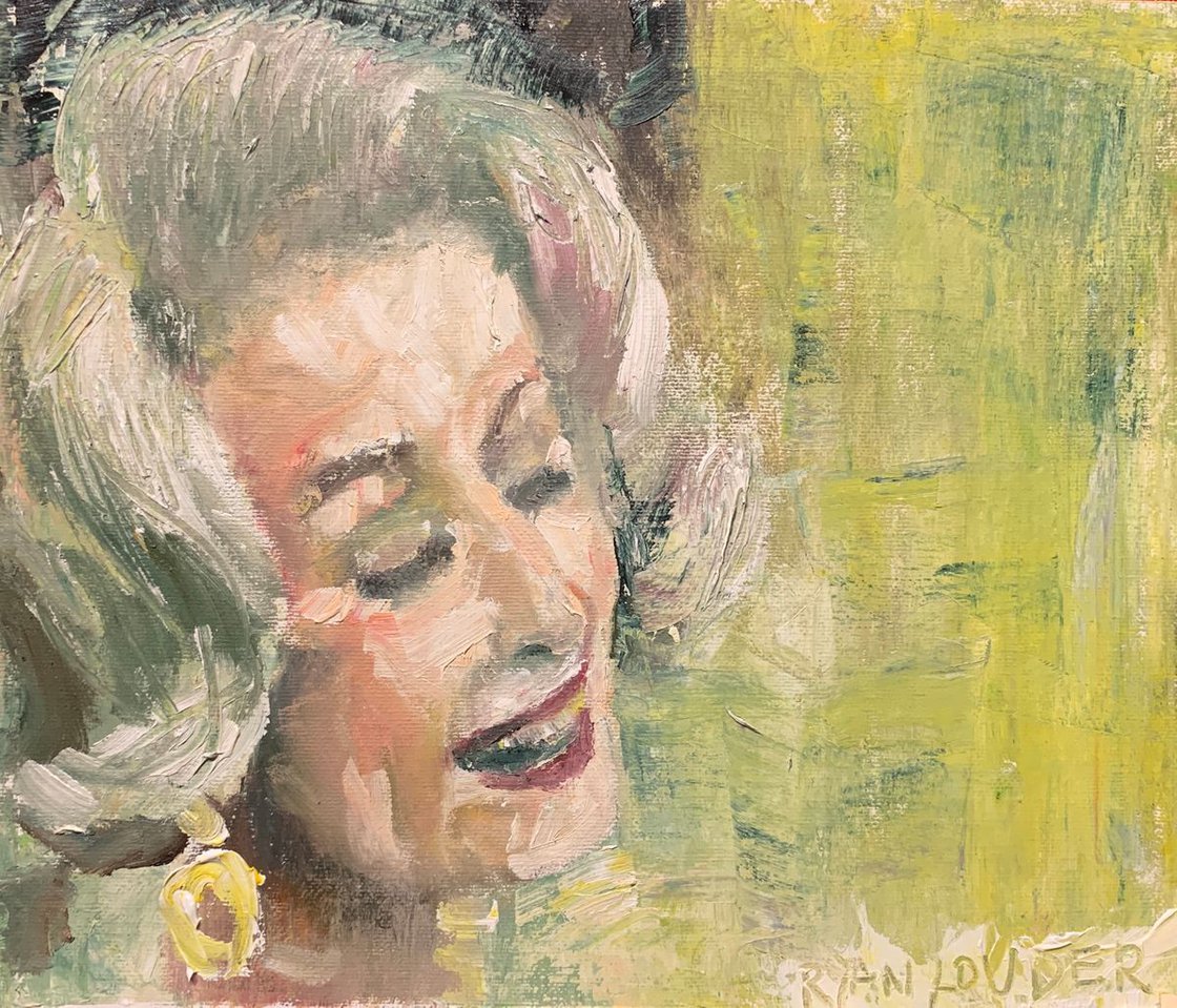 Dolly Parton by Ryan Louder - Sold