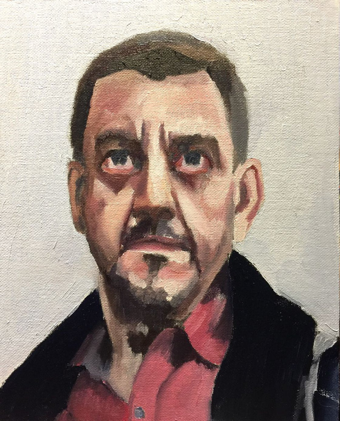 A painting titled 'People Of London 8 by Ryan Louder' by Ryan Louder