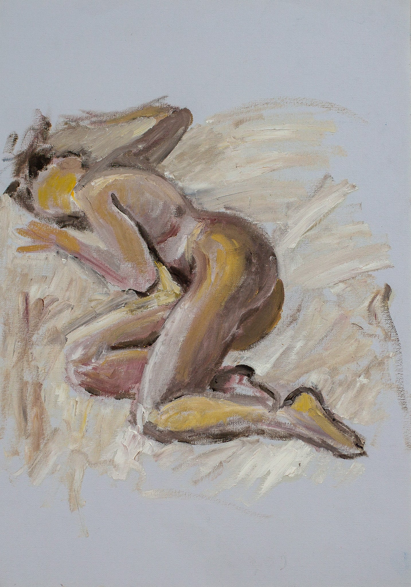 A painting titled 'Comfort' by London Paintings
