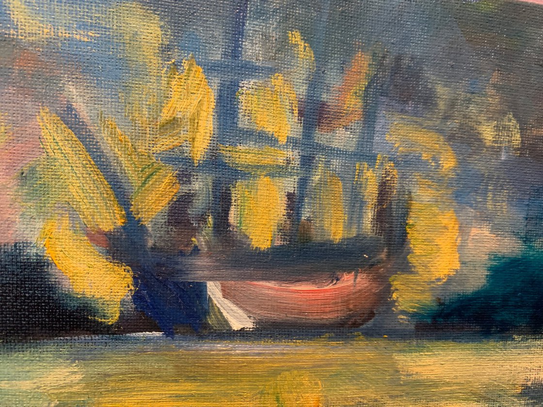 Boat In The Bay by Ryan Louder