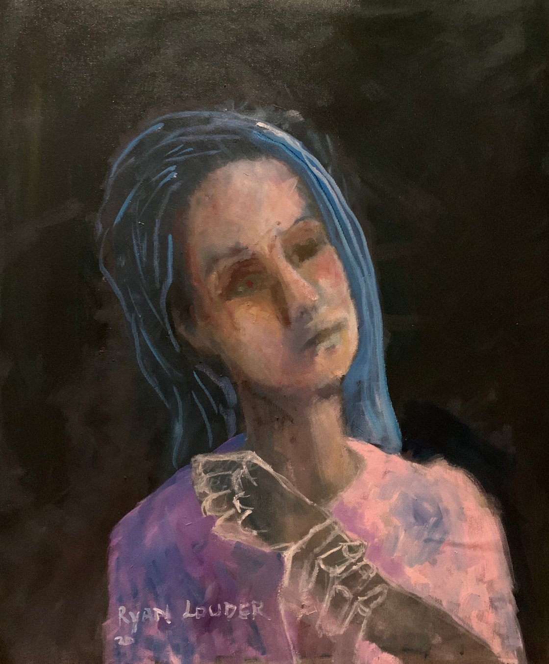 Checking For A Pulse by Ryan Louder - Hahnemühle German Etching Fine Art Print