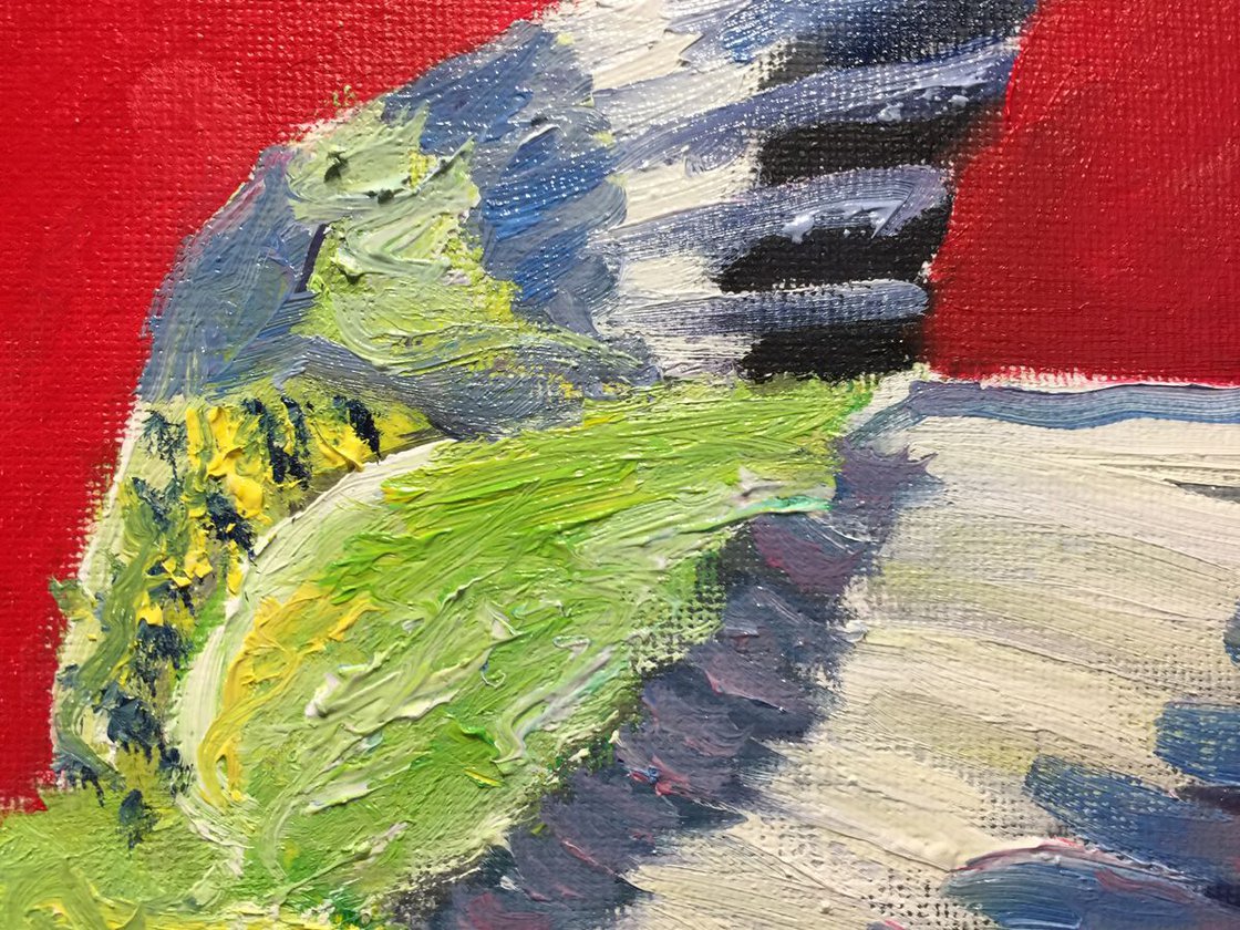 Budgie by Ryan Louder - Sold