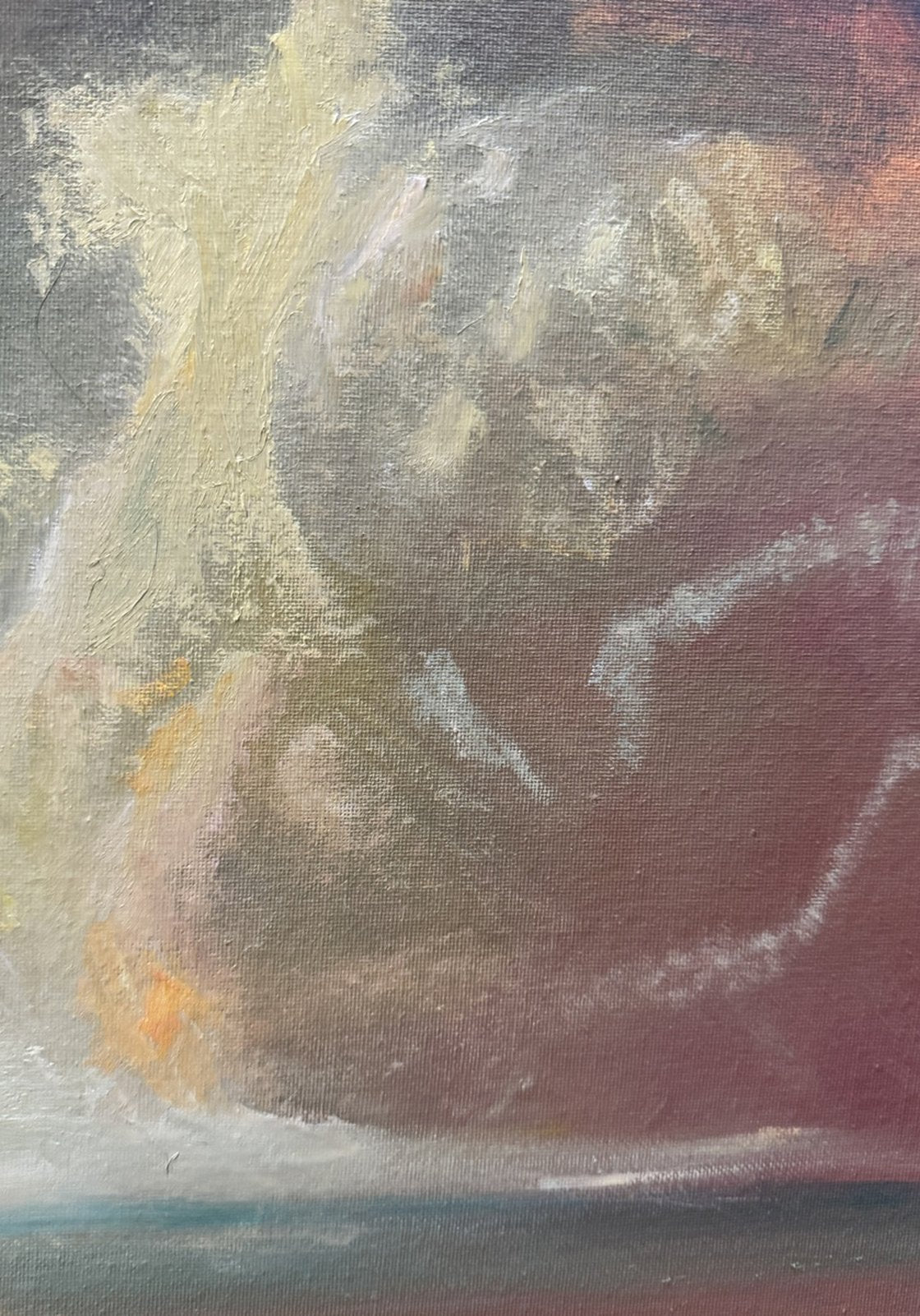 A painting titled 'Break In The Clouds by Ryan Louder' by Ryan Louder