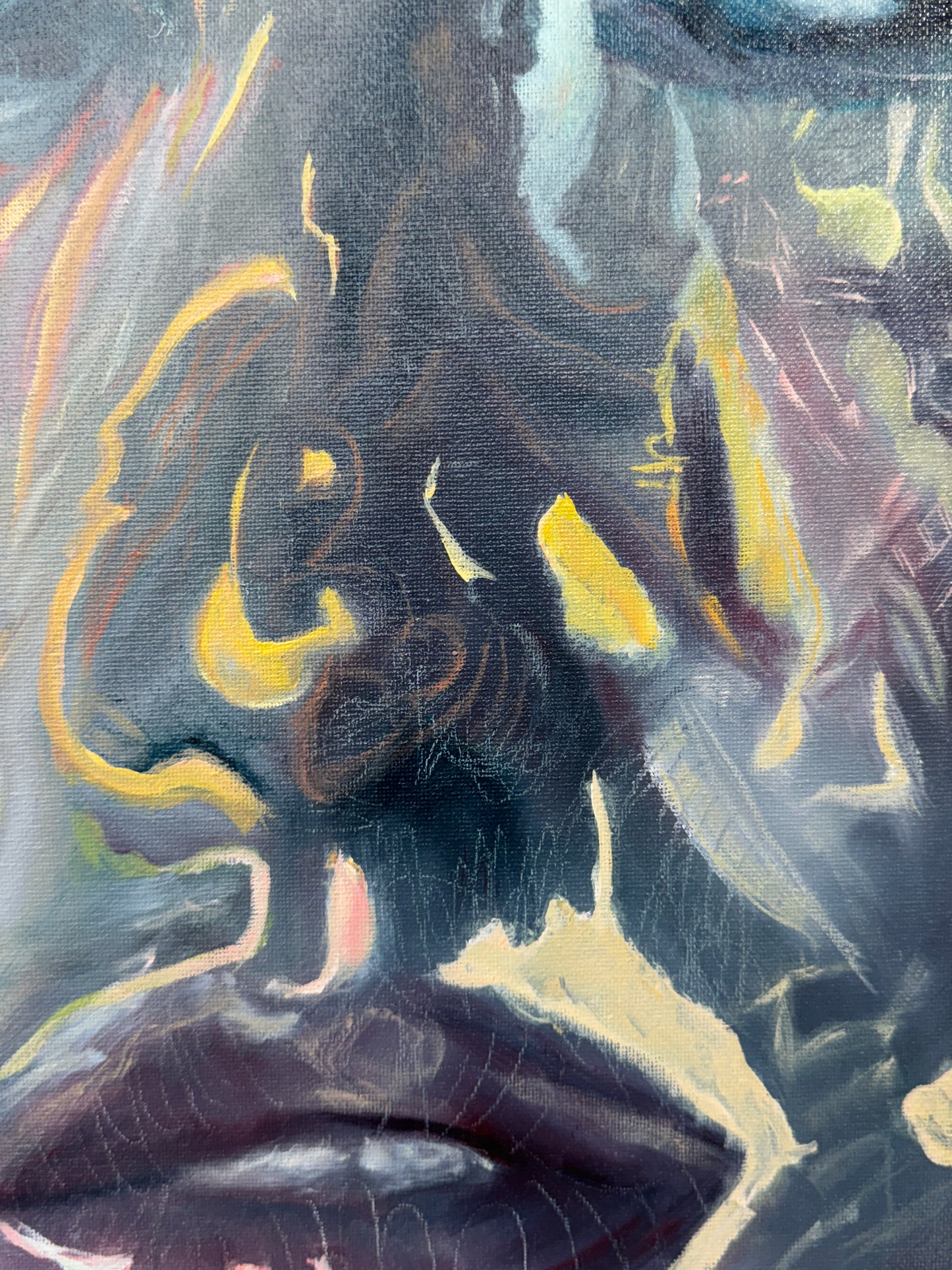 A painting titled 'This is a View of Heaven' by Artworks by Ryan Louder