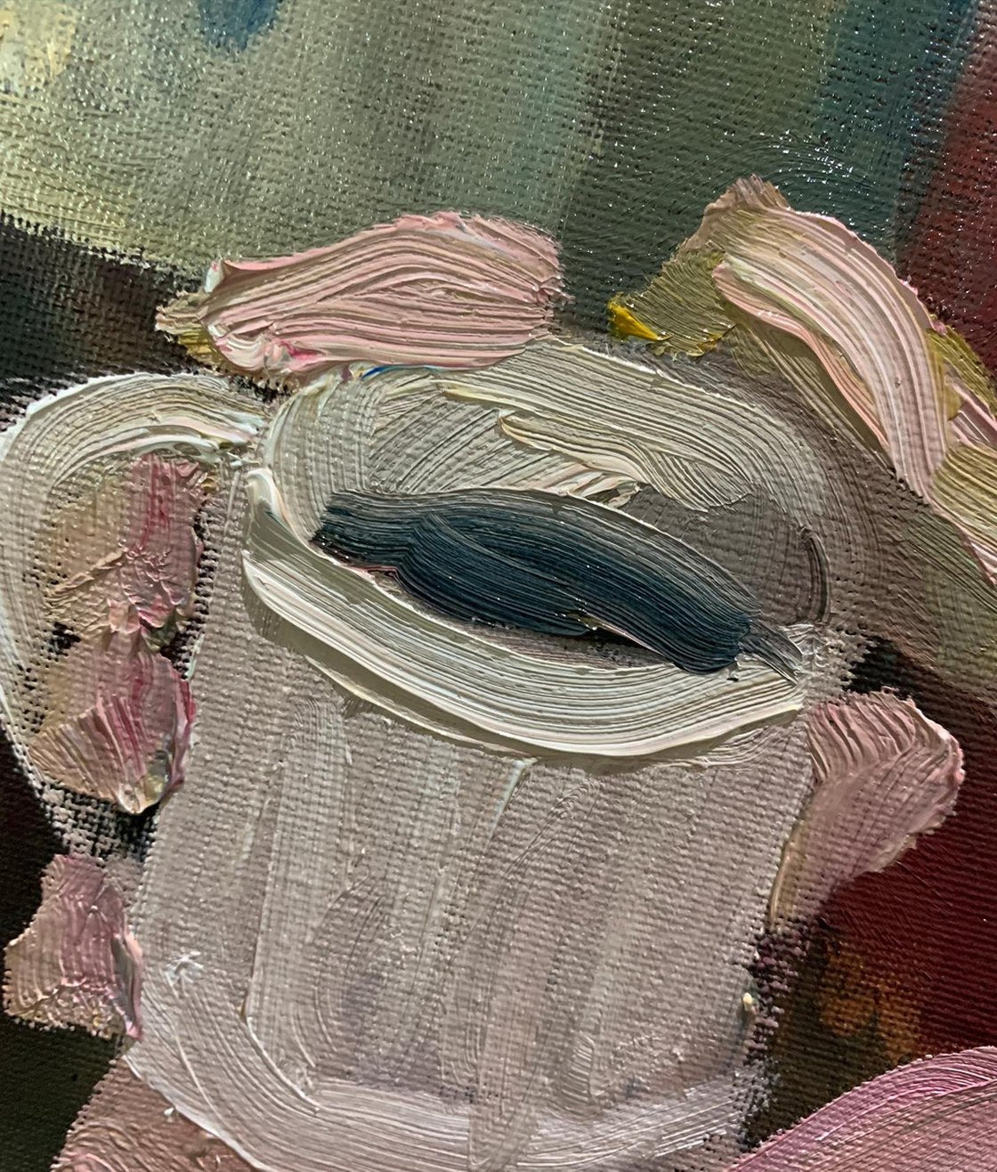 A painting titled 'Coffee In The Morning by Ryan Louder' by Ryan Louder