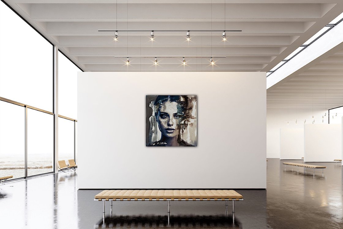 A painting titled 'Illusions of Hope by Ryan Louder' by Ryan Louder