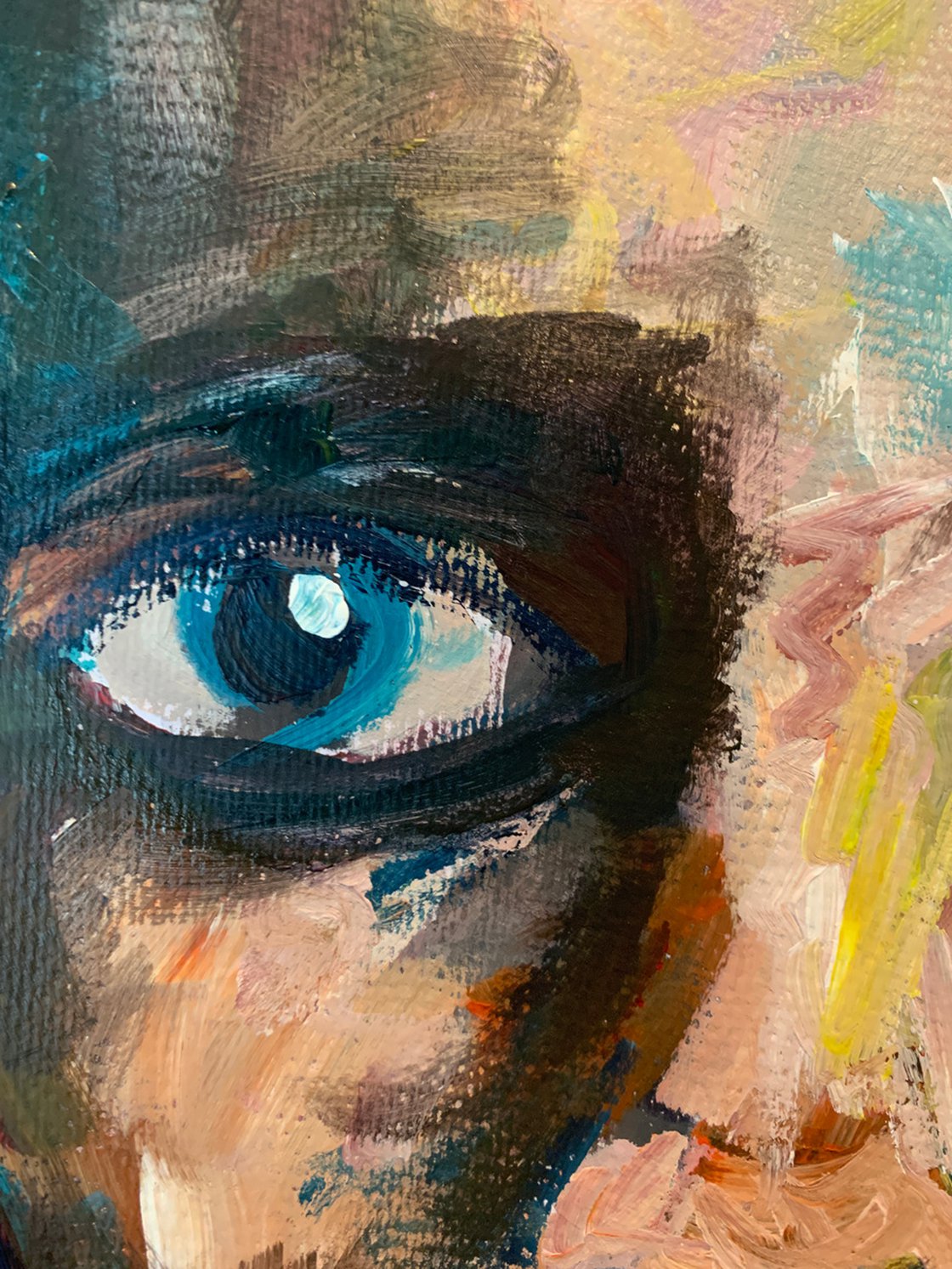 A painting titled 'Portrait Of A Woman 3 by Ryan Louder' by Ryan Louder