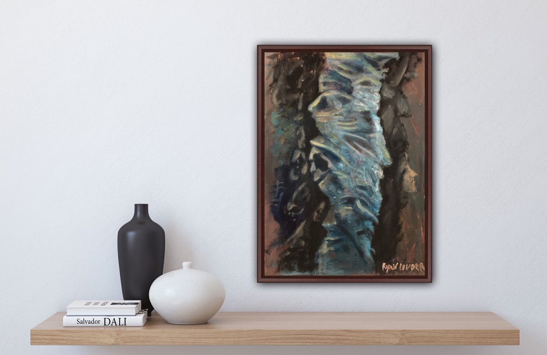 A painting titled 'Otheus by Ryan Louder' by Ryan Louder