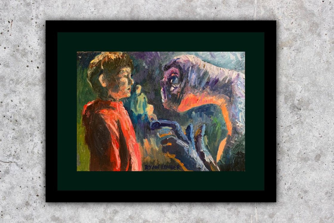 ET and Me by Ryan Louder - Sold