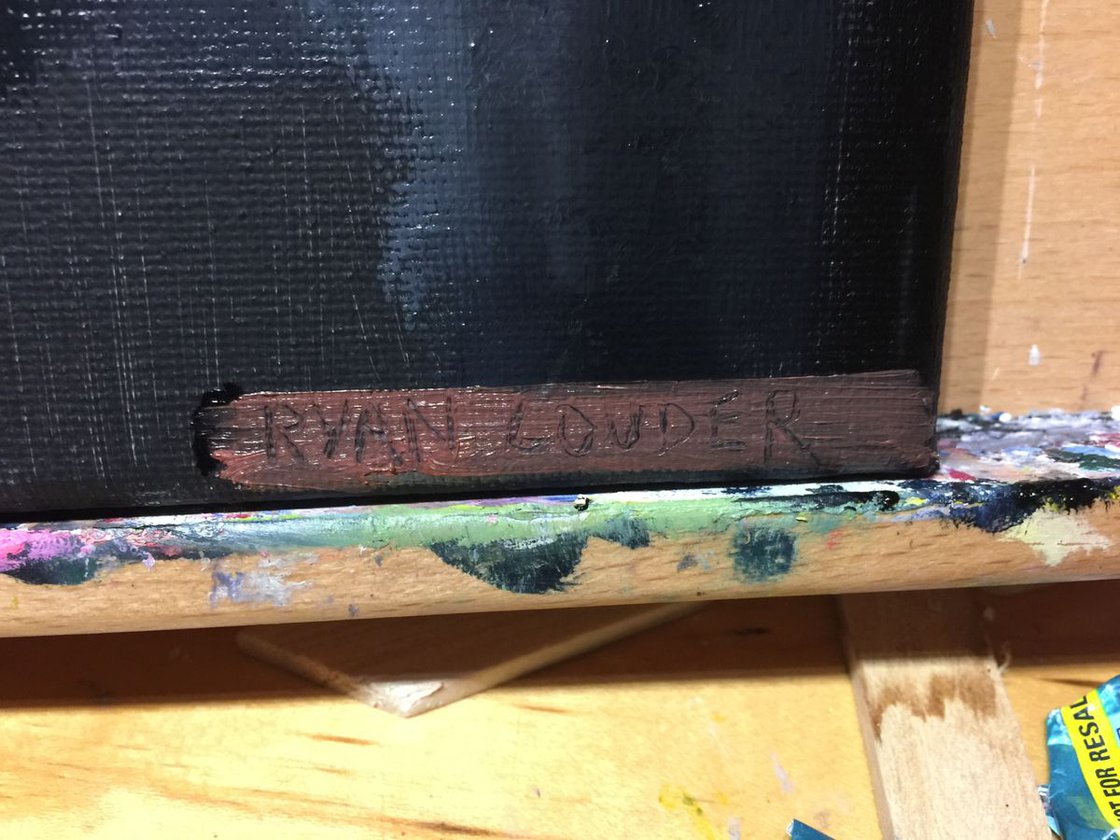 Looking Back by Ryan Louder - Sold