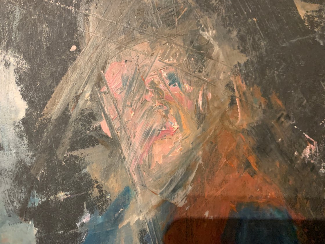 A painting titled 'Back To My Childhood by Ryan Louder' by Ryan Louder
