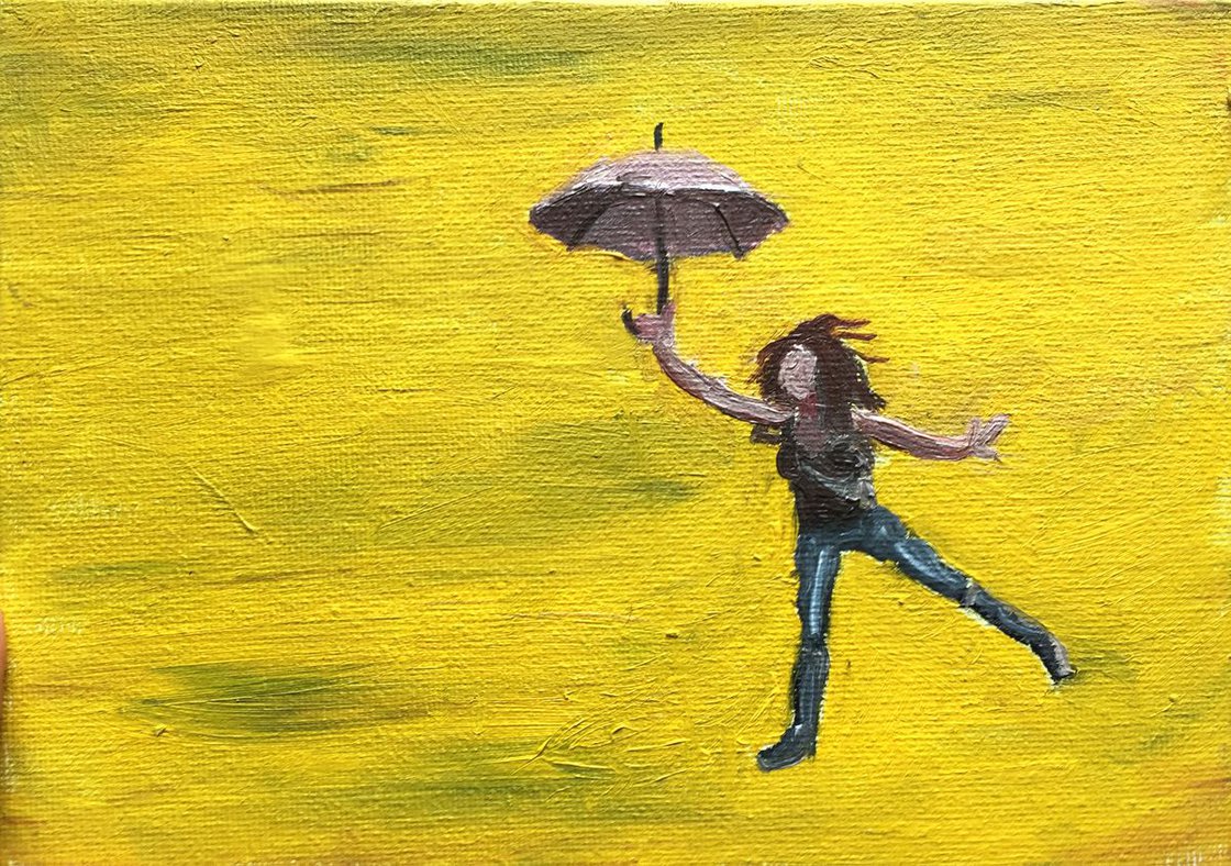 Yellow by Ryan Louder - Sold