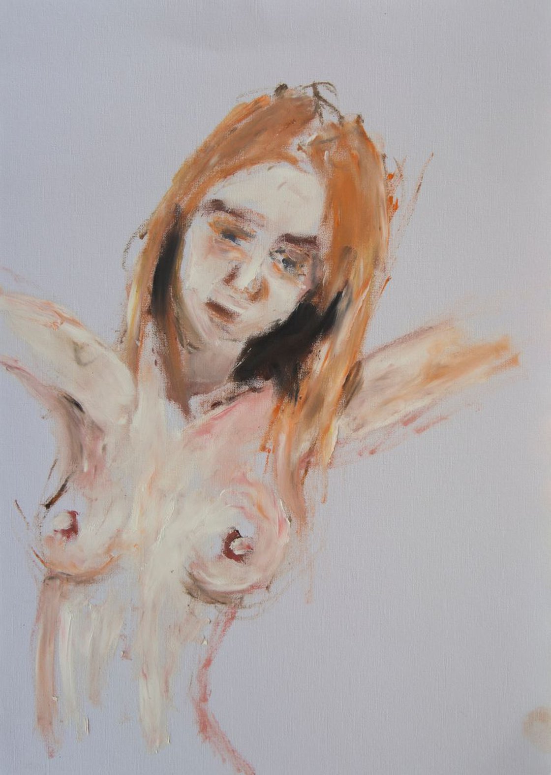 A painting titled 'Nude Study 6 by Ryan Louder' by Ryan Louder
