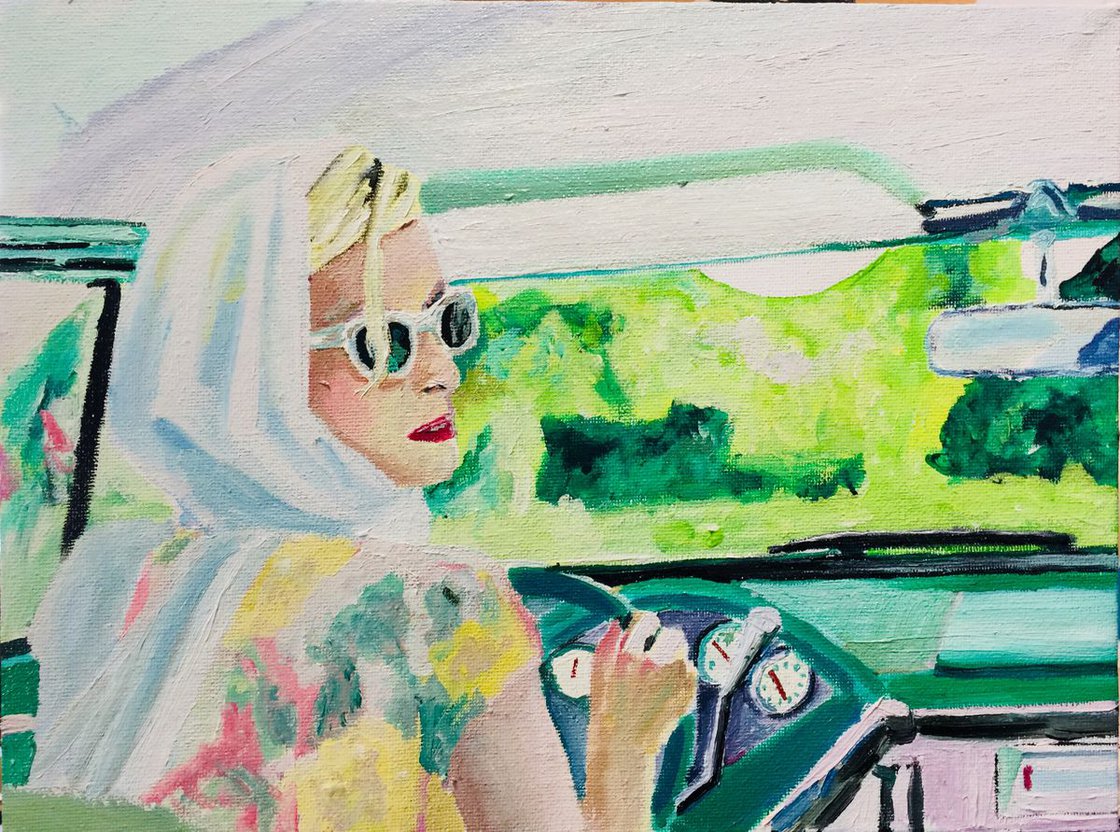 Things To Do 9x12 Canvas by Ryan Louder - Sold