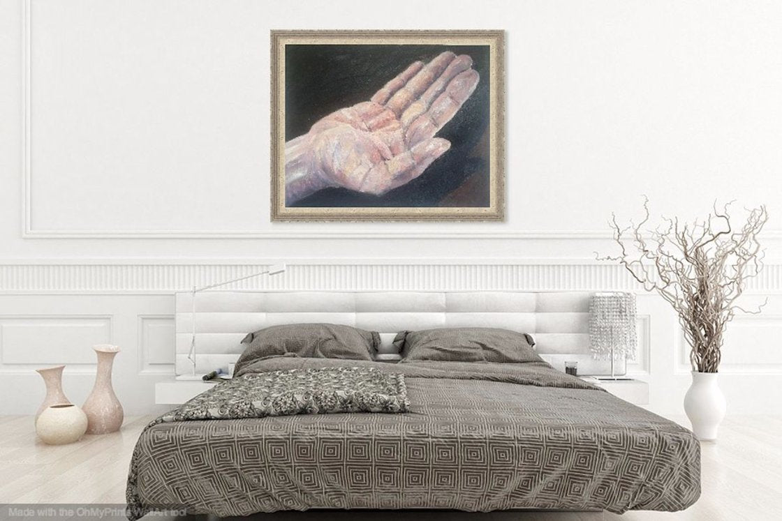 A painting titled 'Compromise by Ryan Louder' by Ryan Louder