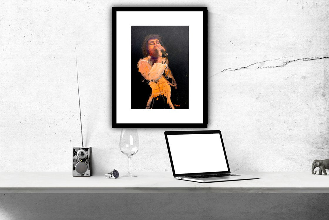 Freddie Mercury by Ryan Louder - Sold
