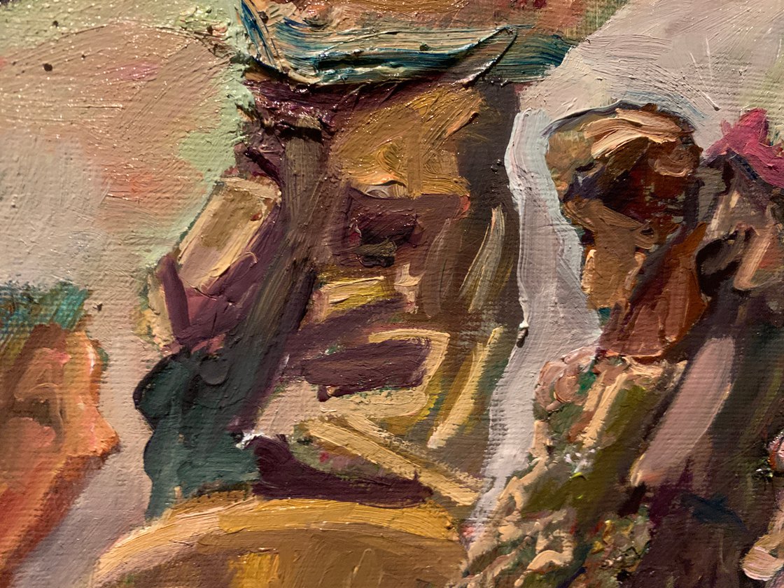 A painting titled 'Hallucination Study 7 by Ryan Louder' by Ryan Louder