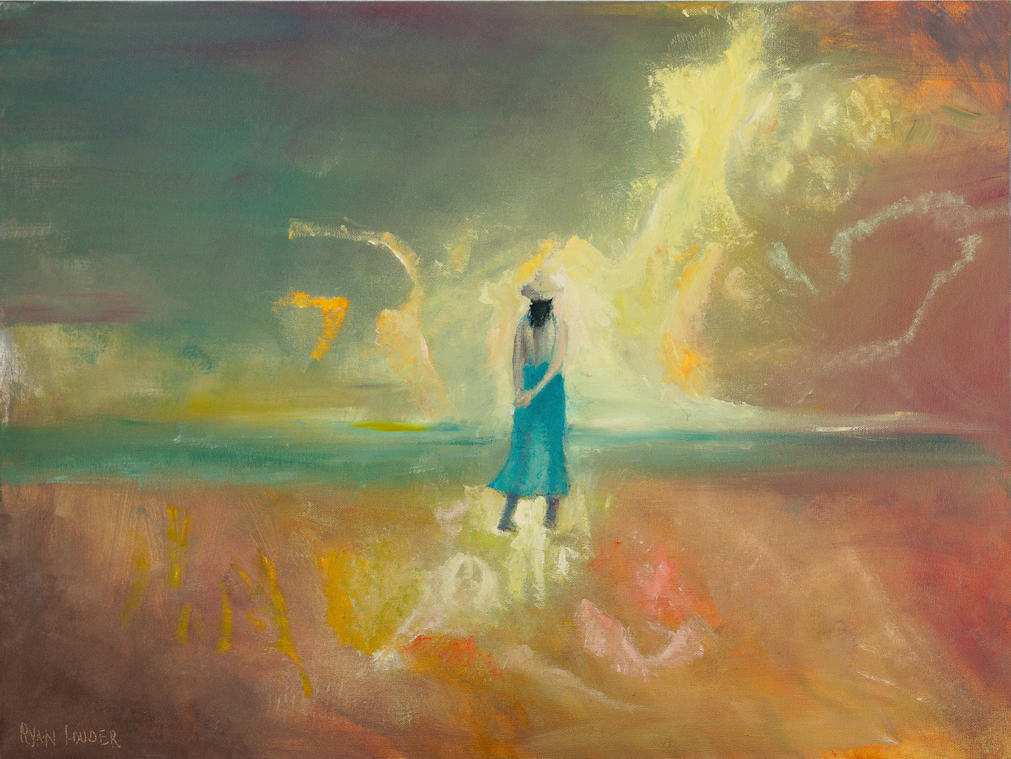 A painting titled 'Holiday' by London Paintings